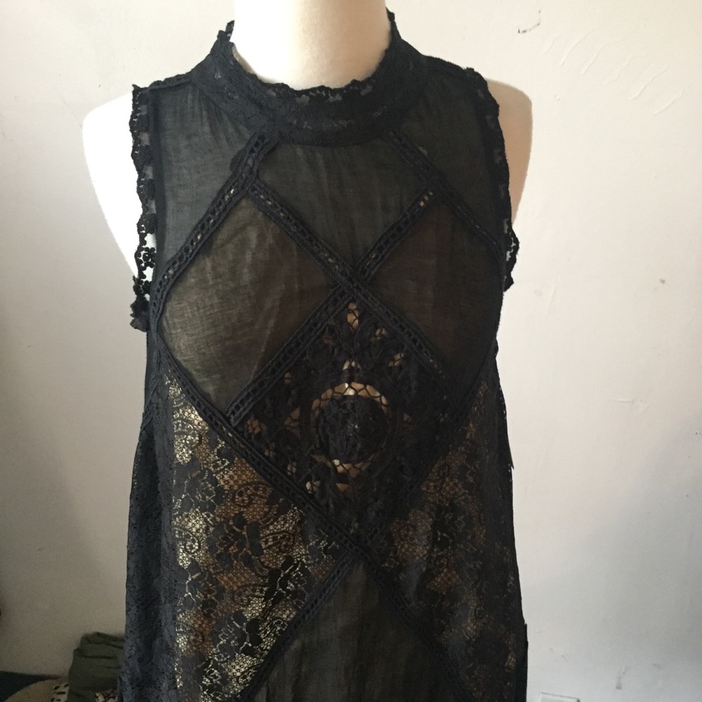 FREE PEOPLE 🐚 Angel Lace Dress - Picture 3 of 8